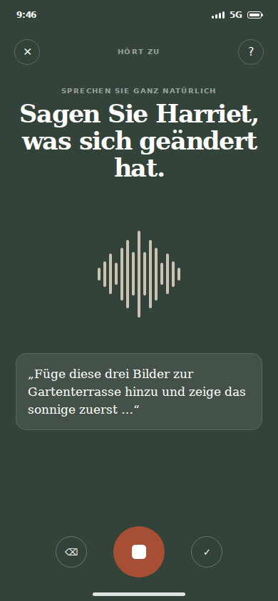 Voice request recording
